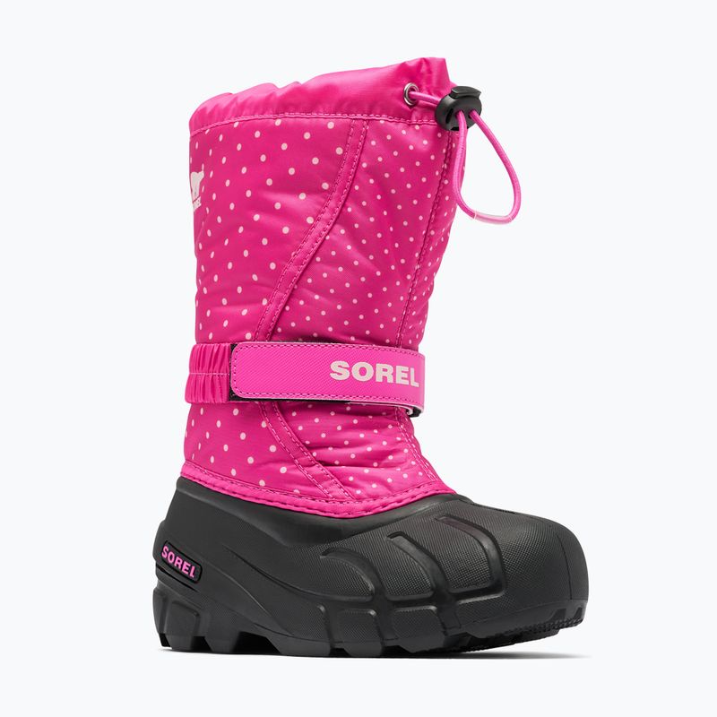 Взуття трекінгове жіноче Sorel Flurry Print Girls fuchsia fizz/black 7