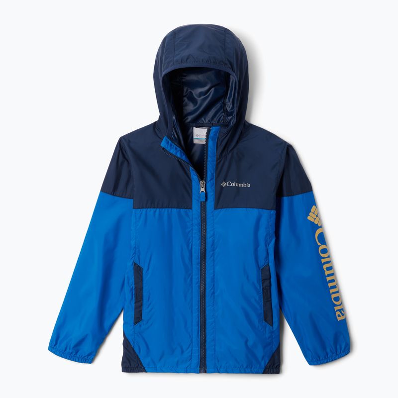 Вітровка дитяча Columbia Flash Challenger cbright indigo/collegiate navy