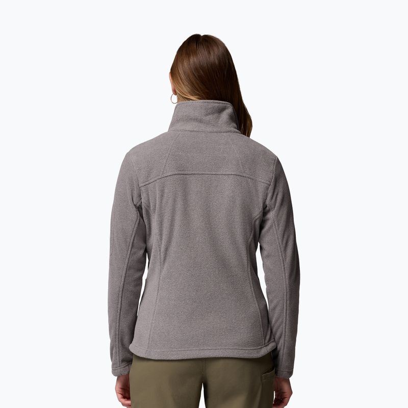 Жіноча флісова кофта Columbia Fast Trek II city grey heather/city grey 3