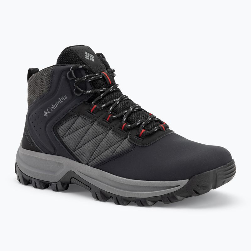 Черевики туристичні чоловічі Columbia Transverse Hike Waterproof black/mountain red