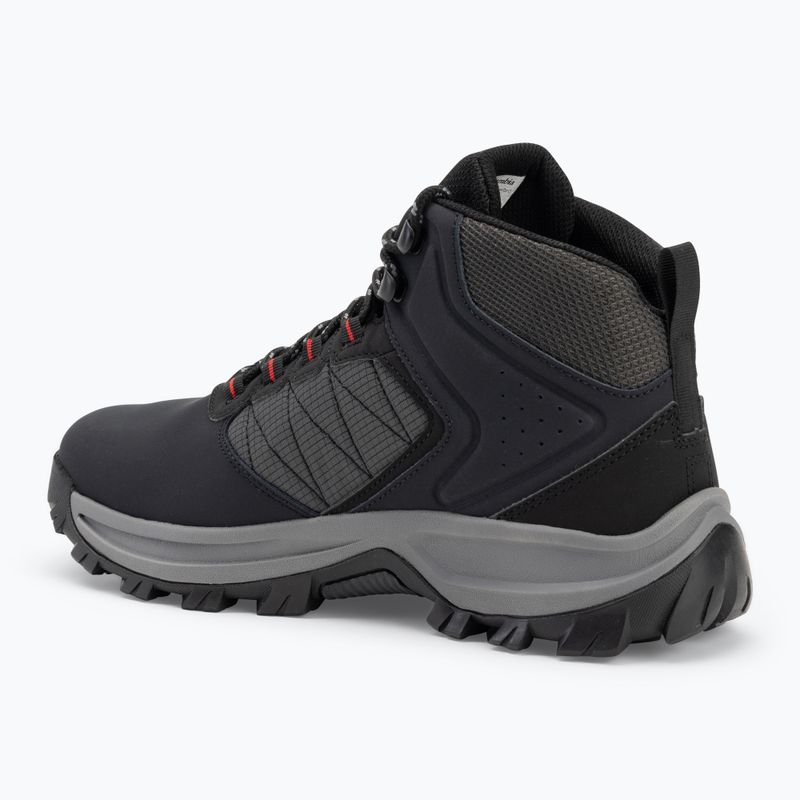 Черевики туристичні чоловічі Columbia Transverse Hike Waterproof black/mountain red 3