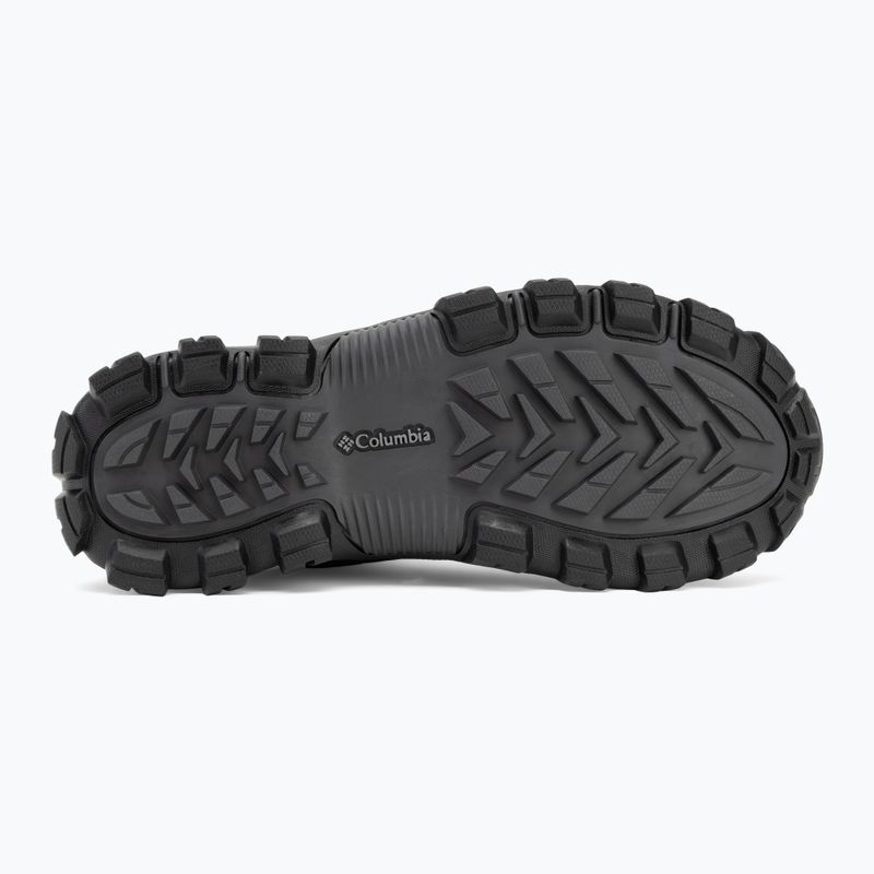 Черевики туристичні чоловічі Columbia Transverse Hike Waterproof black/mountain red 4