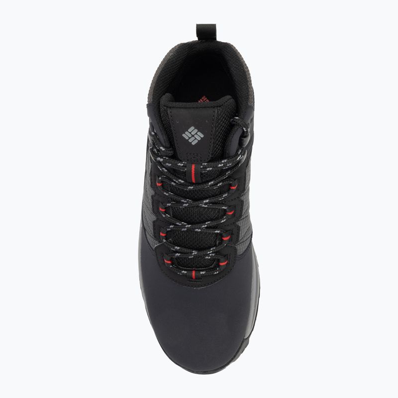 Черевики туристичні чоловічі Columbia Transverse Hike Waterproof black/mountain red 5