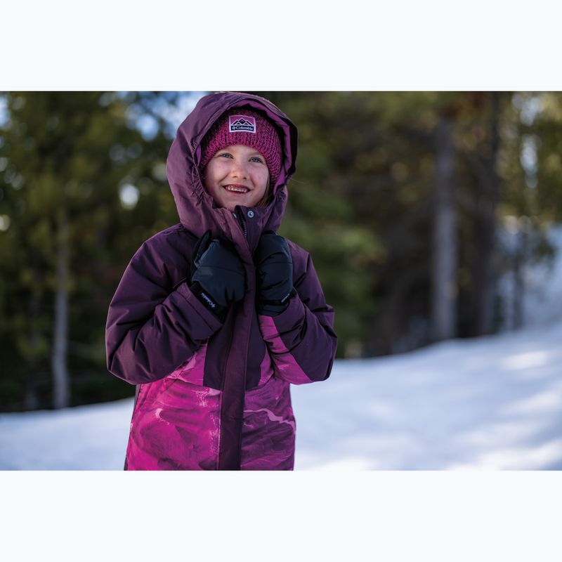 Куртка лижна дитяча Columbia Mighty Mogul III Print pink ice windblown/ moonvista 5