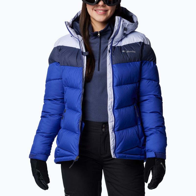 Жіноча гірськолижна куртка Columbia Abbott Peak II Ins clematis blue/snowroute 4