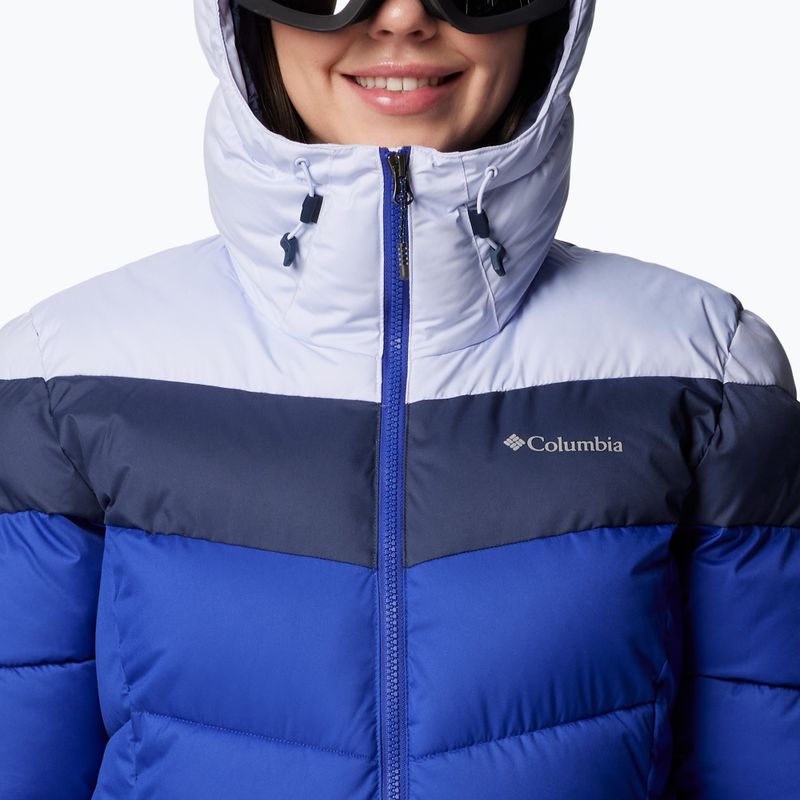 Жіноча гірськолижна куртка Columbia Abbott Peak II Ins clematis blue/snowroute 5
