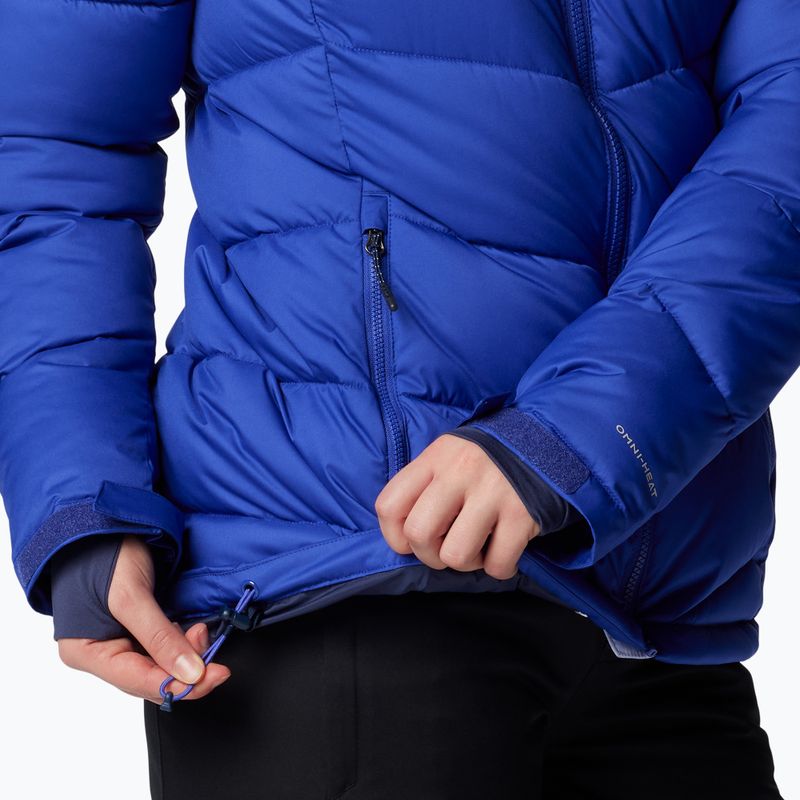 Жіноча гірськолижна куртка Columbia Abbott Peak II Ins clematis blue/snowroute 7