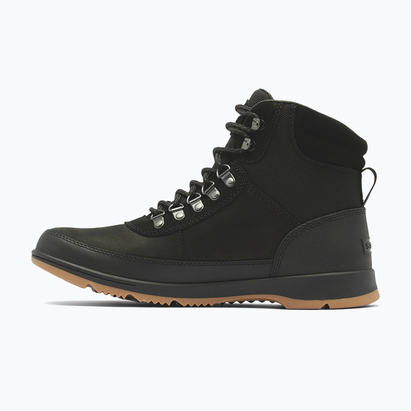 Черевики чоловічі Sorel Ankeny II Hiker Plus WP black/gum 10 10