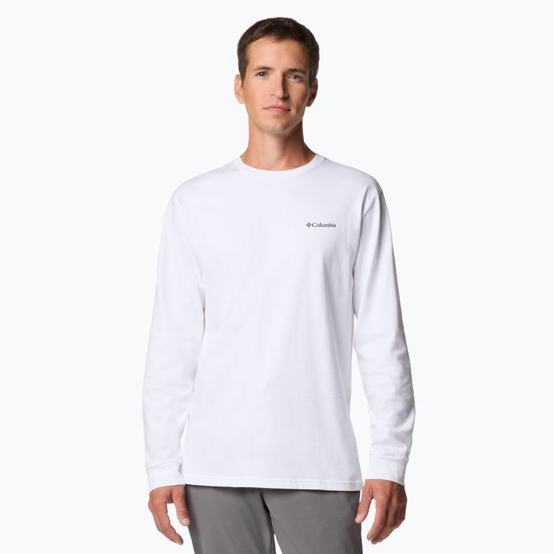 Кофта чоловіча Columbia Explorers Canyon white / torn sunscape