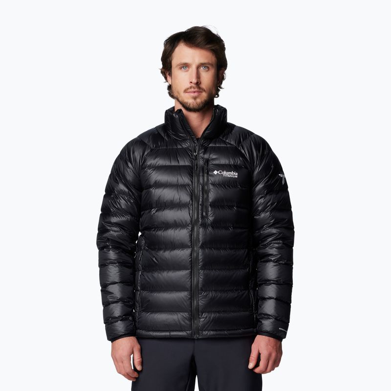 Чоловічий пуховик Columbia Arctic Crest чорний
