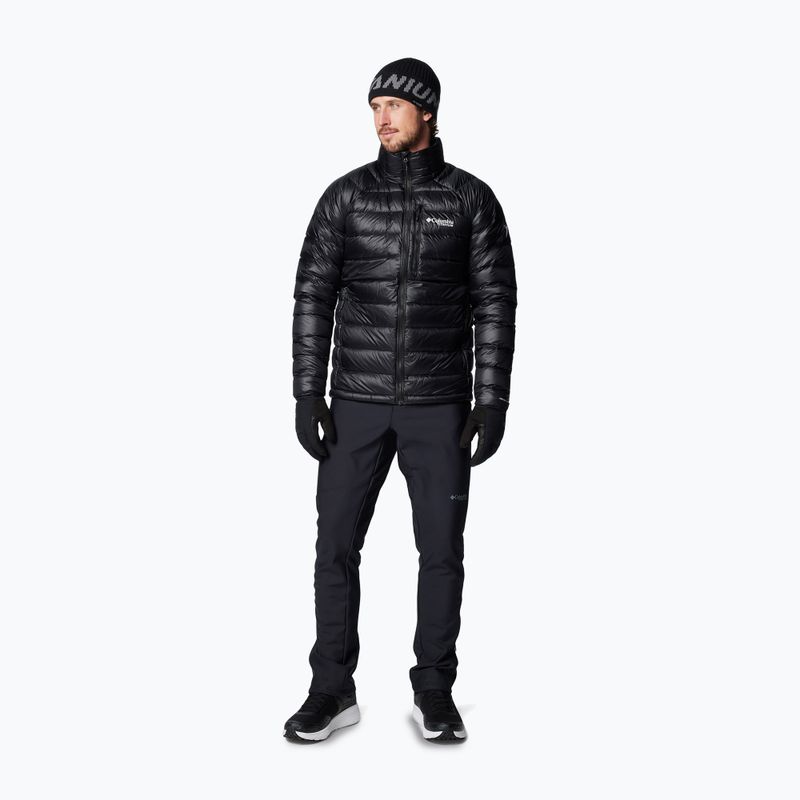 Чоловічий пуховик Columbia Arctic Crest чорний 2