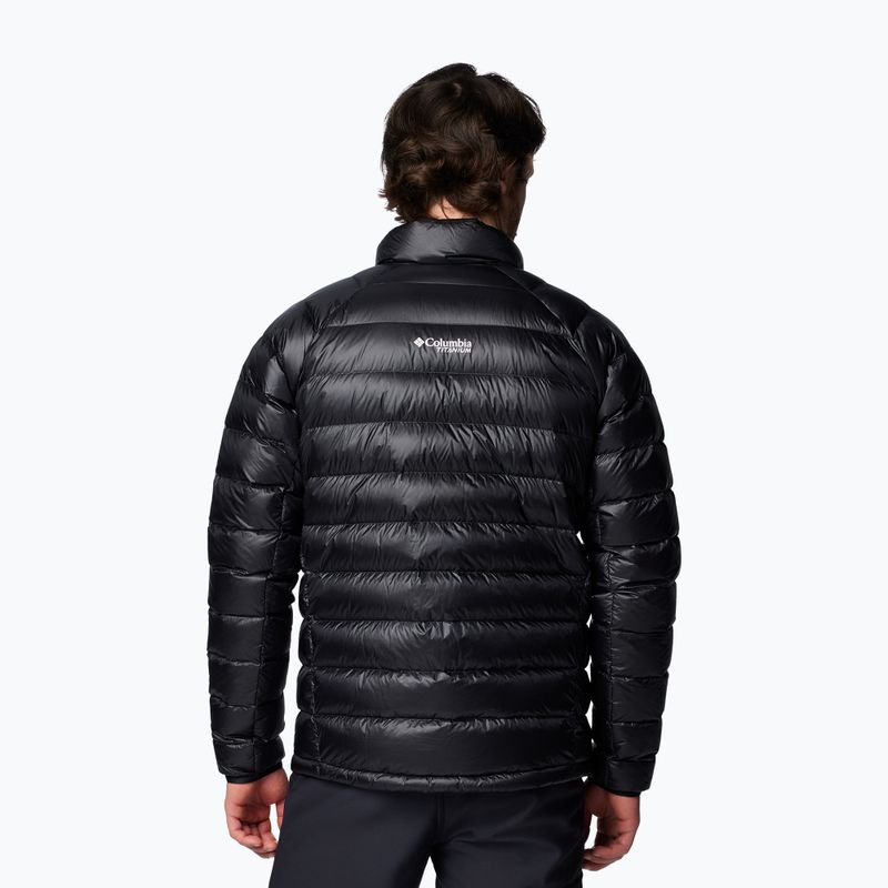 Чоловічий пуховик Columbia Arctic Crest чорний 3