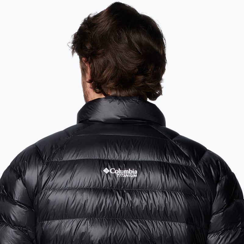Чоловічий пуховик Columbia Arctic Crest чорний 7