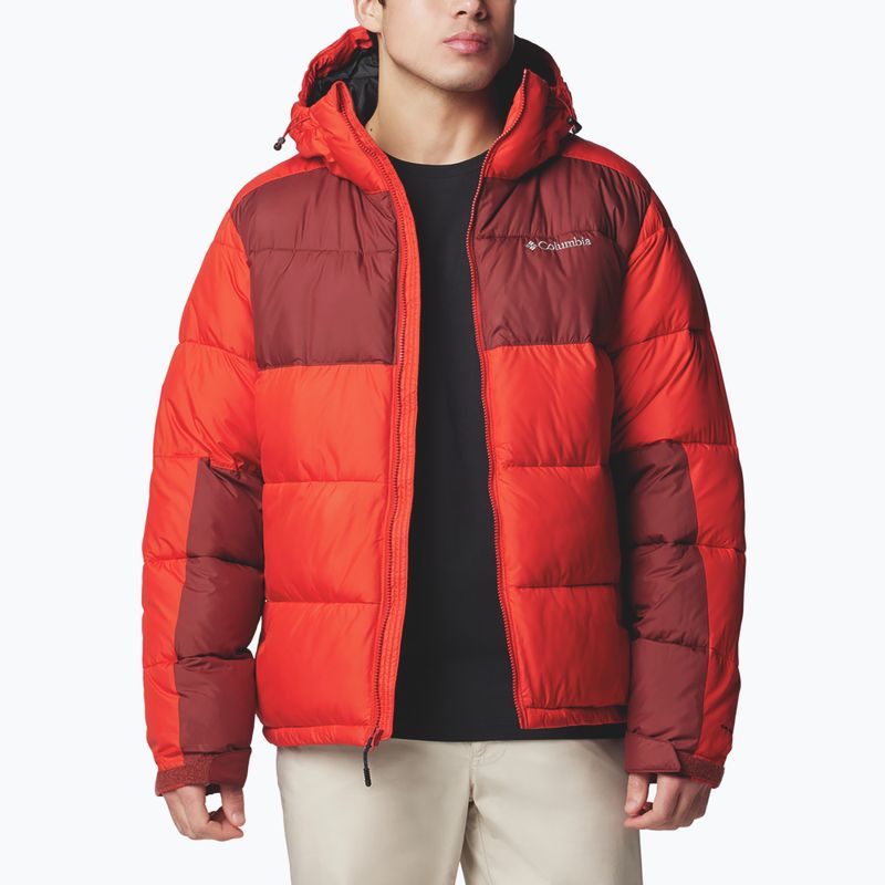 Пуховик чоловічий Columbia Pike Lake II Hooded sail red/ spice