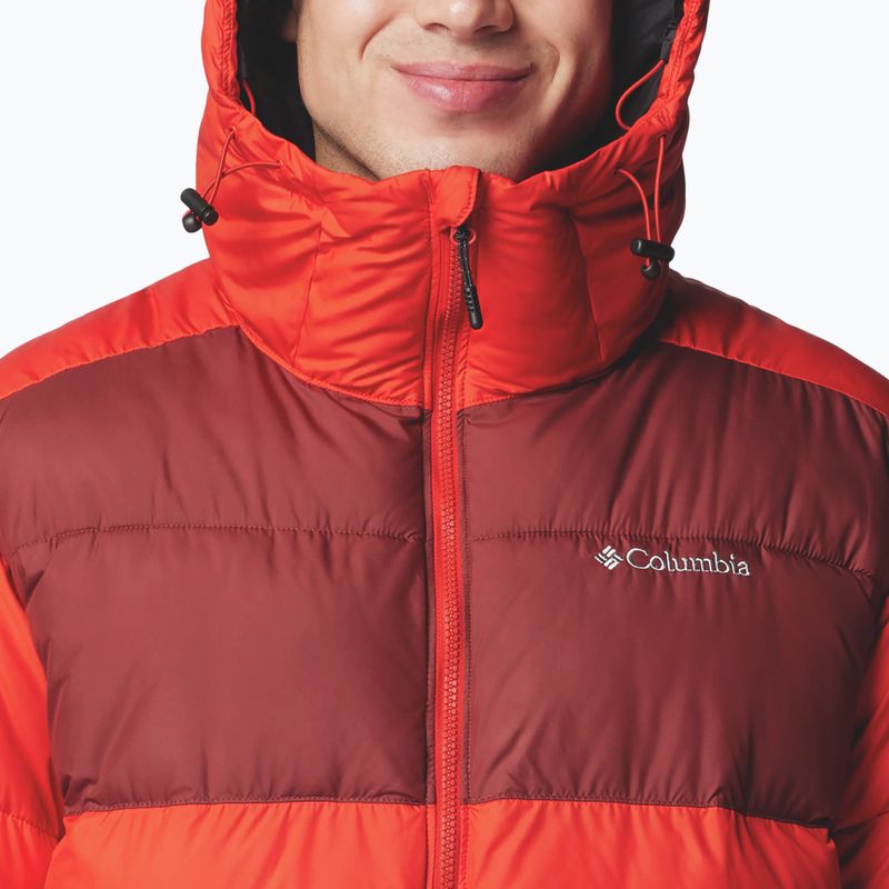 Пуховик чоловічий Columbia Pike Lake II Hooded sail red/ spice 6