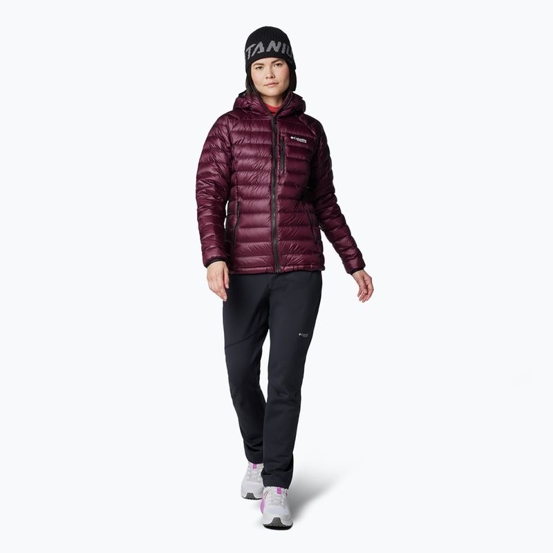 Пуховик жіночий Columbia Arctic Crest Down Hooded moonvista 2