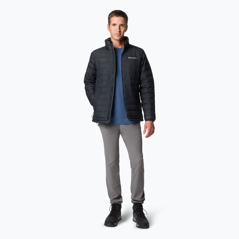 Пуховик чоловічий Columbia Powder Lite II black 2