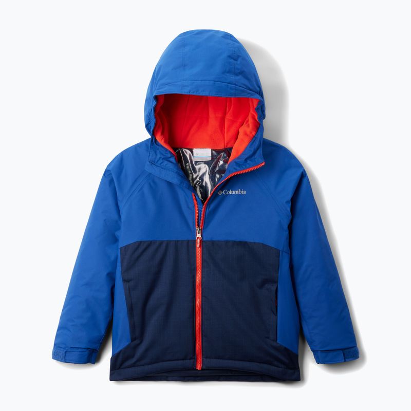 Дитяча гірськолижна куртка Columbia Alpine Action III collegiate navy melange/mountain blue