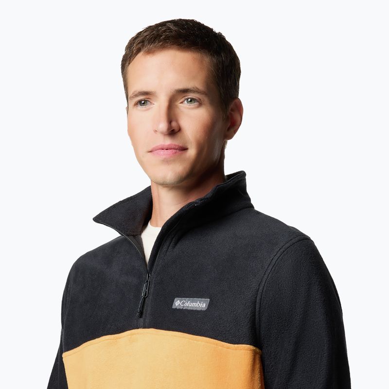 Кофта чоловіча Columbia Steens Mountain Half Zip sunstone / black 5