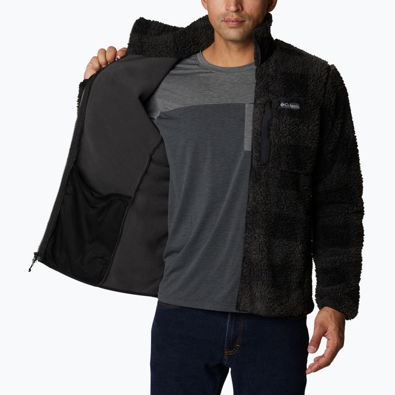 Кофта флісова чоловіча Columbia Winter Pass Printed Fleece black chec 3