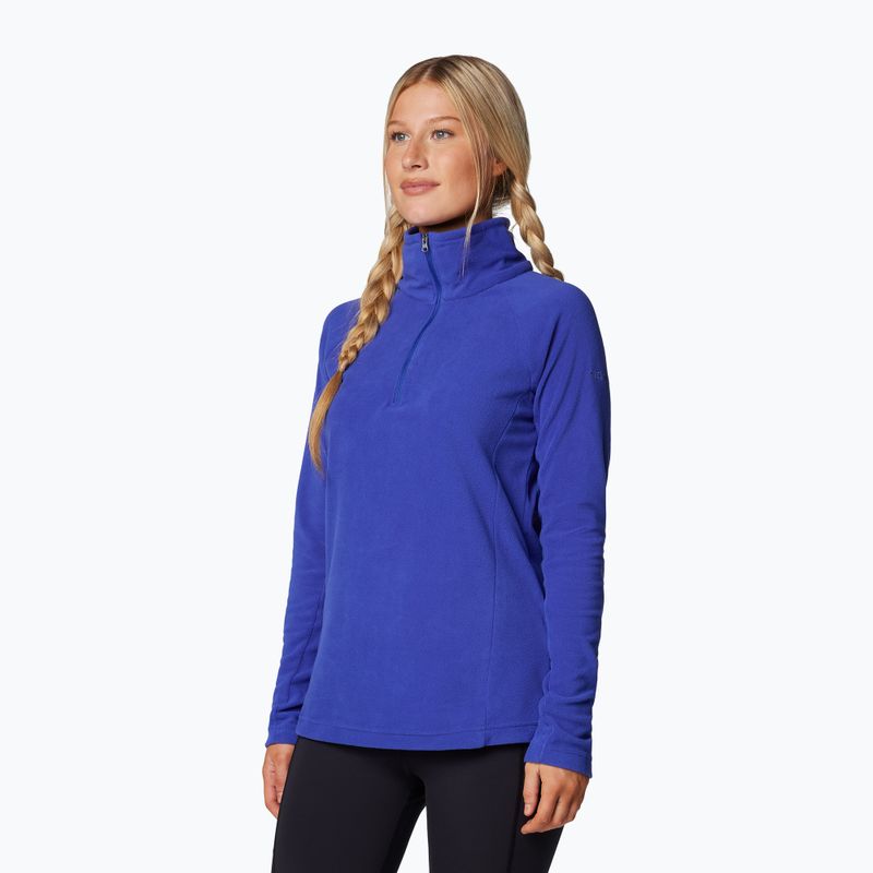 Кофта флісова жіноча Columbia Glacial IV 1/2 Zip clematis blue 4