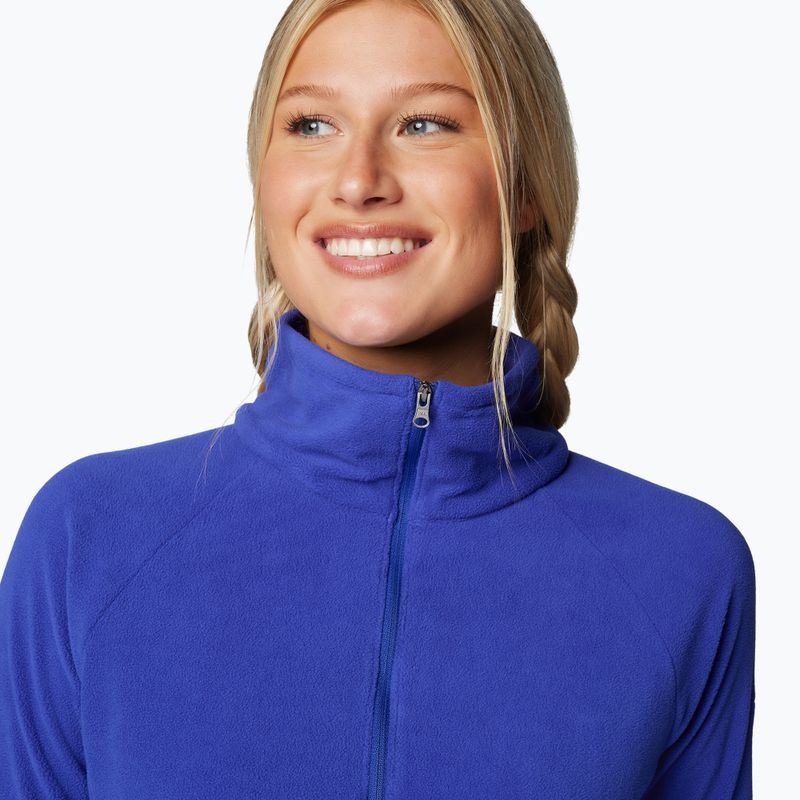 Кофта флісова жіноча Columbia Glacial IV 1/2 Zip clematis blue 5