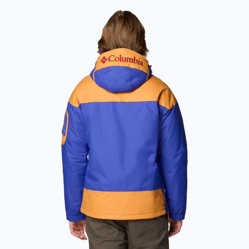 Пуховик чоловічий Columbia Challenger II Ins Pullover clematis blue/ sunstone 3