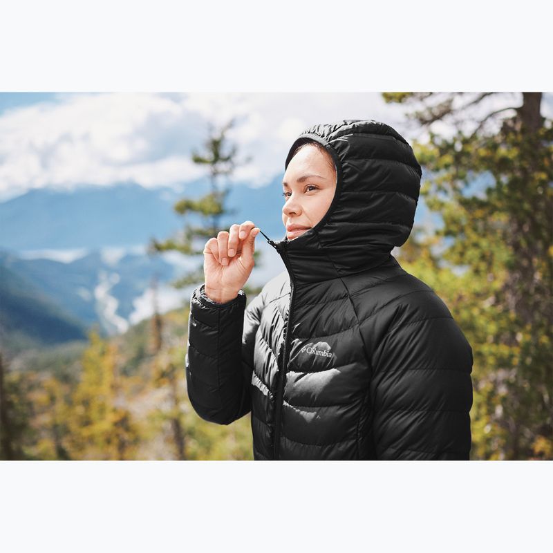 Пуховик жіночий Columbia Powder Lite II Hooded black 10