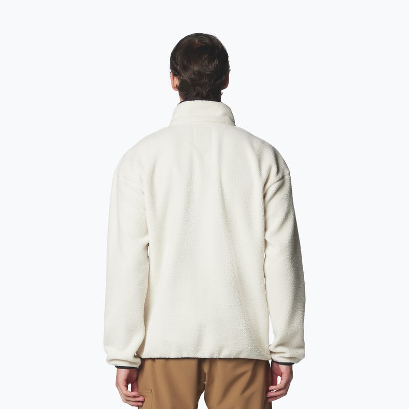 Чоловіча флісова кофта Columbia Helvetia II Half Snap Fleece chalk 3