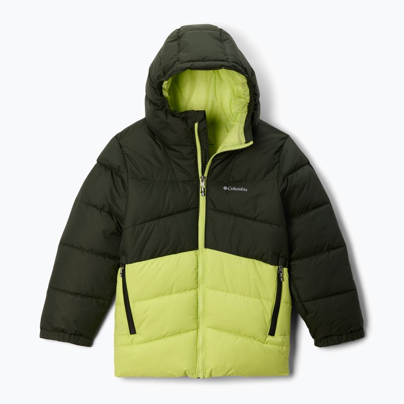 Куртка лижна дитяча Columbia Arctic Blast II greenscape/ voltage