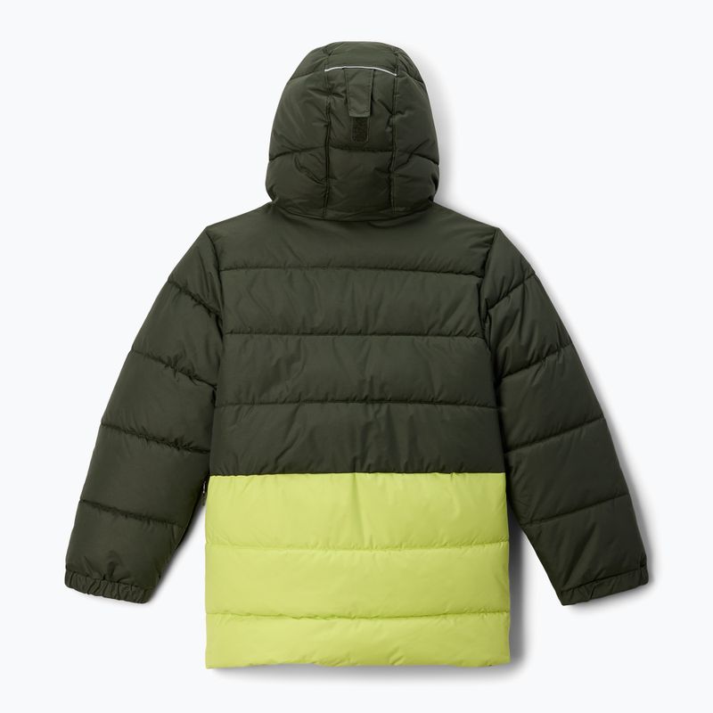 Куртка лижна дитяча Columbia Arctic Blast II greenscape/ voltage 2