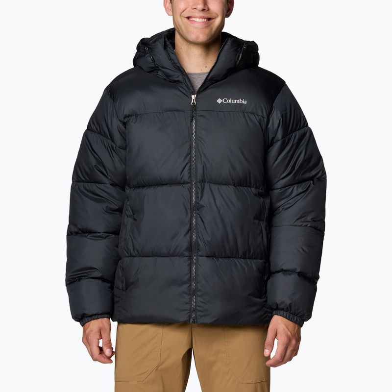 Пуховик чоловічий Columbia Puffect II Hooded black