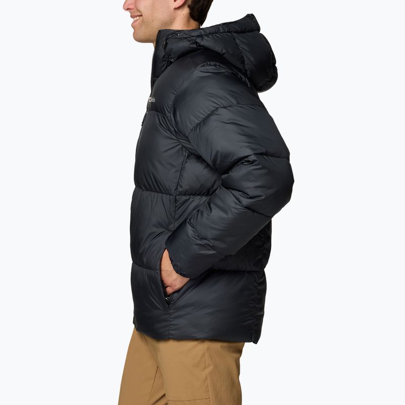 Пуховик чоловічий Columbia Puffect II Hooded black 5