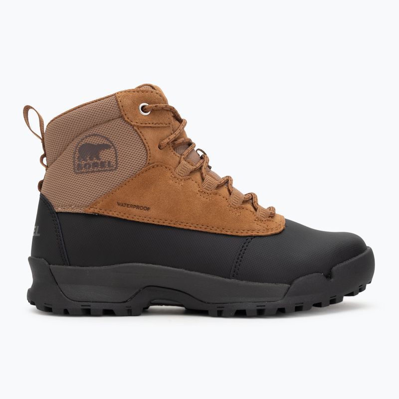 Черевики зимові чоловічі Sorel Buxton Lite Lace Plus Wp elk/black 2