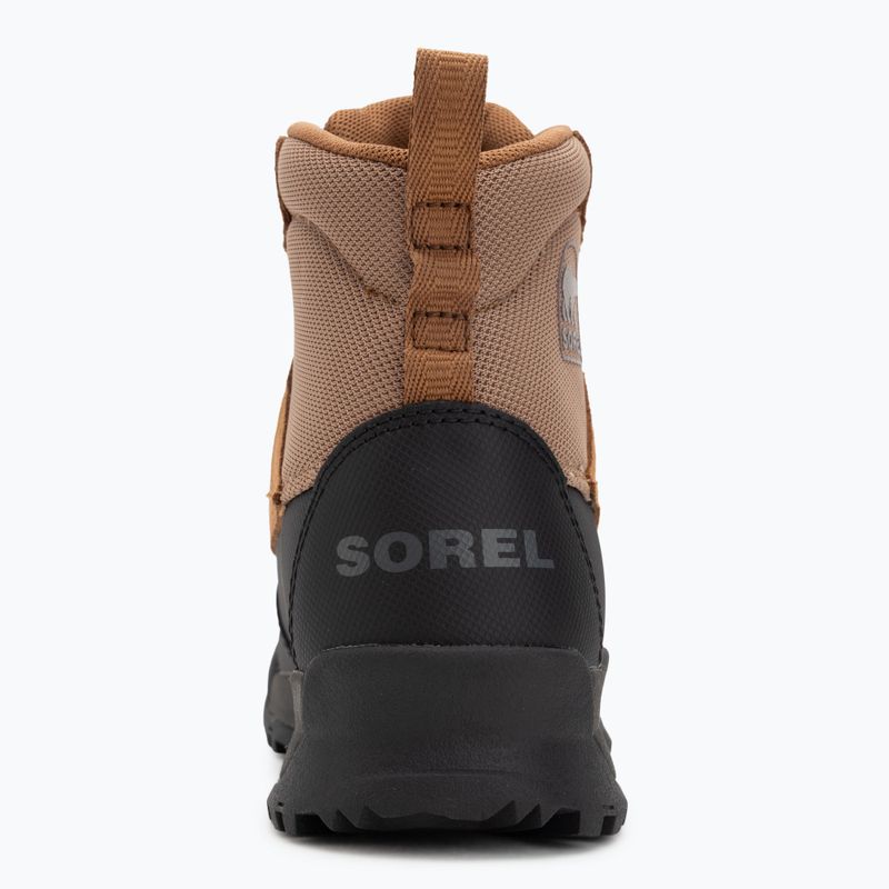 Черевики зимові чоловічі Sorel Buxton Lite Lace Plus Wp elk/black 6