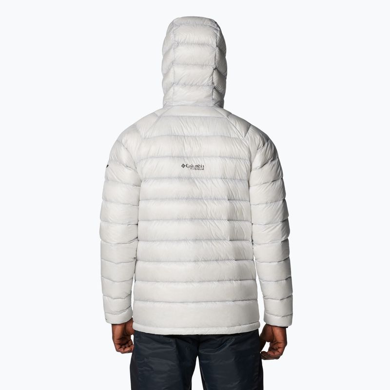 Пуховик чоловічий Columbia Arctic Crest Down Hooded nimbus grey 3