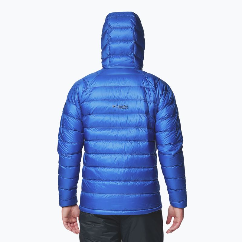 Пуховик чоловічий Columbia Arctic Crest Down Hooded mountain blue 3