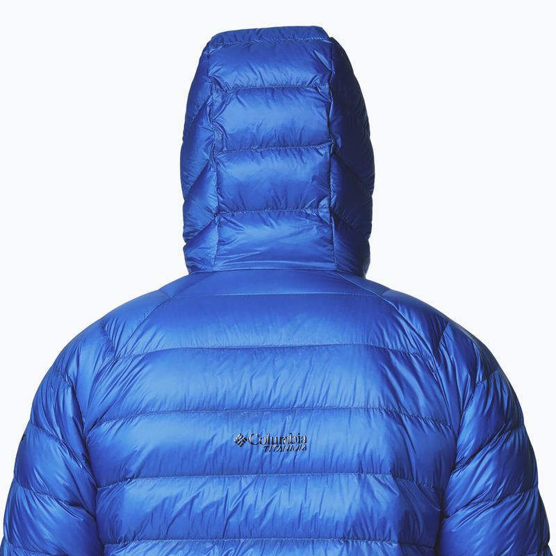 Пуховик чоловічий Columbia Arctic Crest Down Hooded mountain blue 8