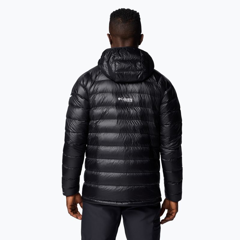 Пуховик чоловічий Columbia Arctic Crest Down Hooded black 3