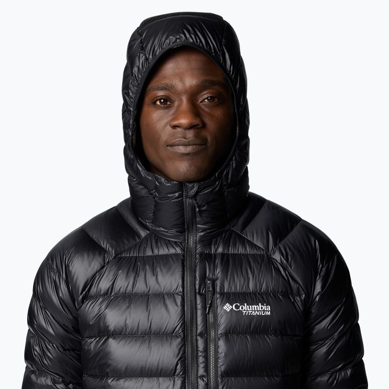 Пуховик чоловічий Columbia Arctic Crest Down Hooded black 5