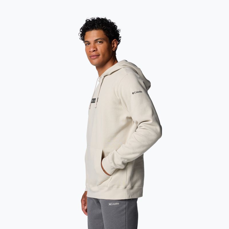 Кофта трекінгова чоловіча Columbia Trek Hoodie dark stone/puff box gem 4