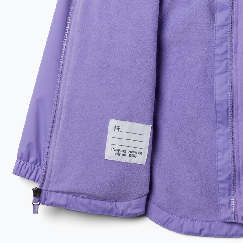 Куртка-дощовик дитяча Columbia Rainy Trails II Fleece paisley purple 3