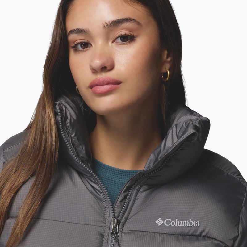 Куртка утеплена жіноча Columbia Puffect II Full Zip city grey 6