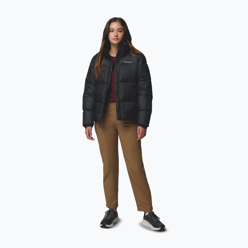Куртка утеплена жіноча Columbia Puffect II Full Zip black 2
