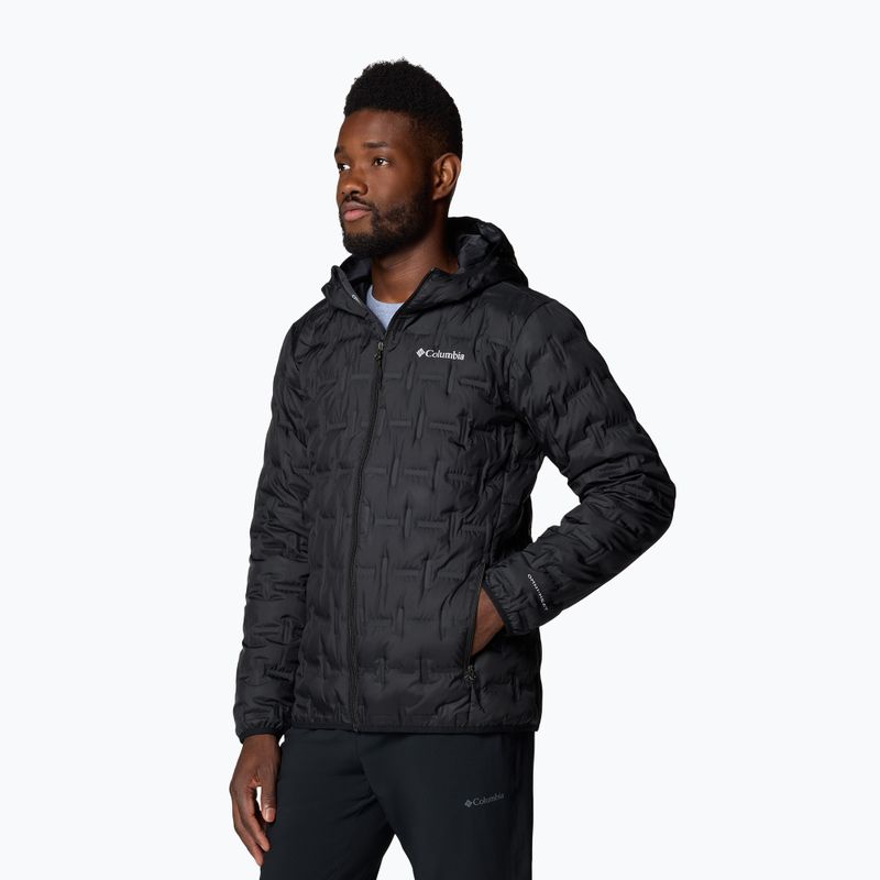 Пуховик чоловічий Columbia Delta Ridge II Down Hooded black 4