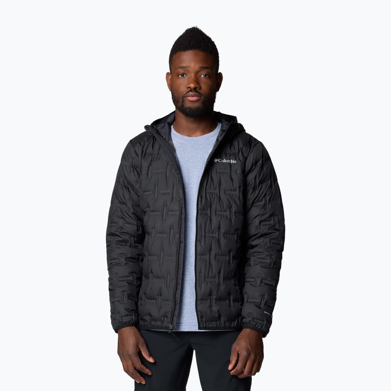 Пуховик чоловічий Columbia Delta Ridge II Down Hooded black 5