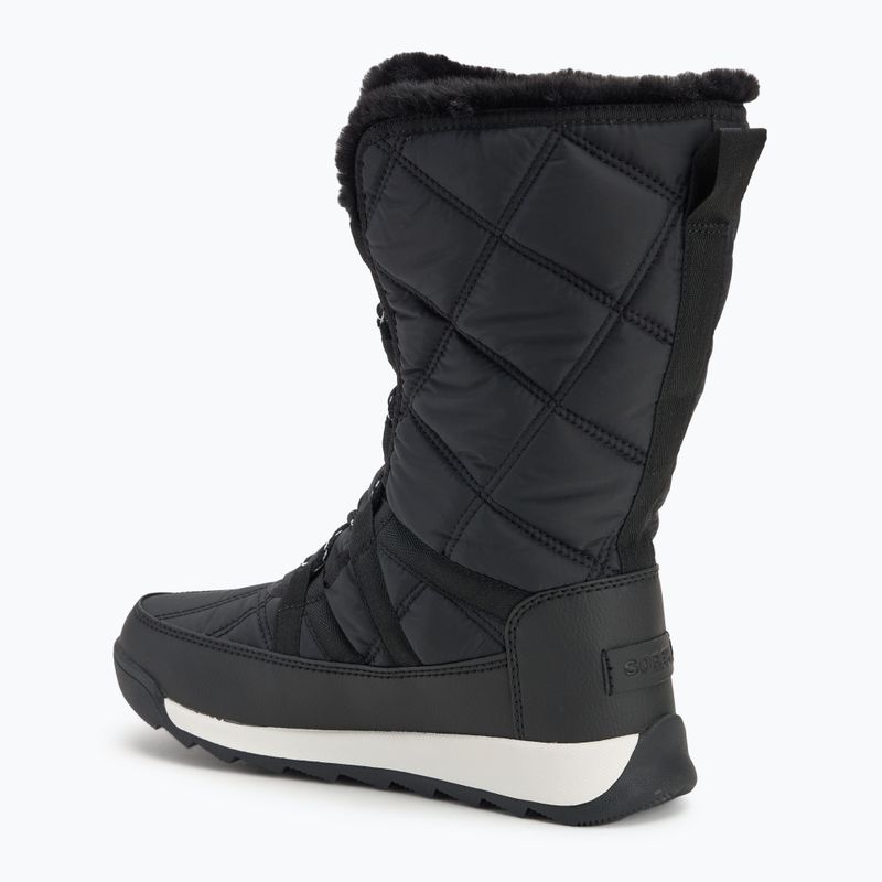 Снігоступи жіночі Sorel Whitney II Plus Tall Lace WP black/sea salt 3