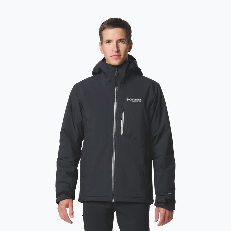 Чоловіча дощова куртка Columbia Explorers Edge II Insulated black