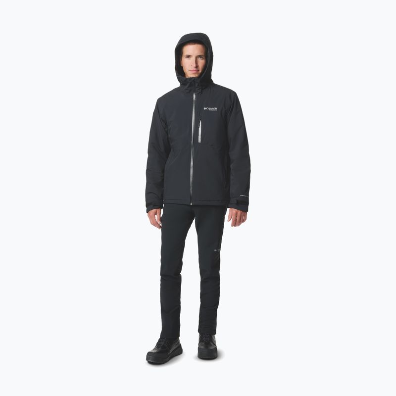 Чоловіча дощова куртка Columbia Explorers Edge II Insulated black 2