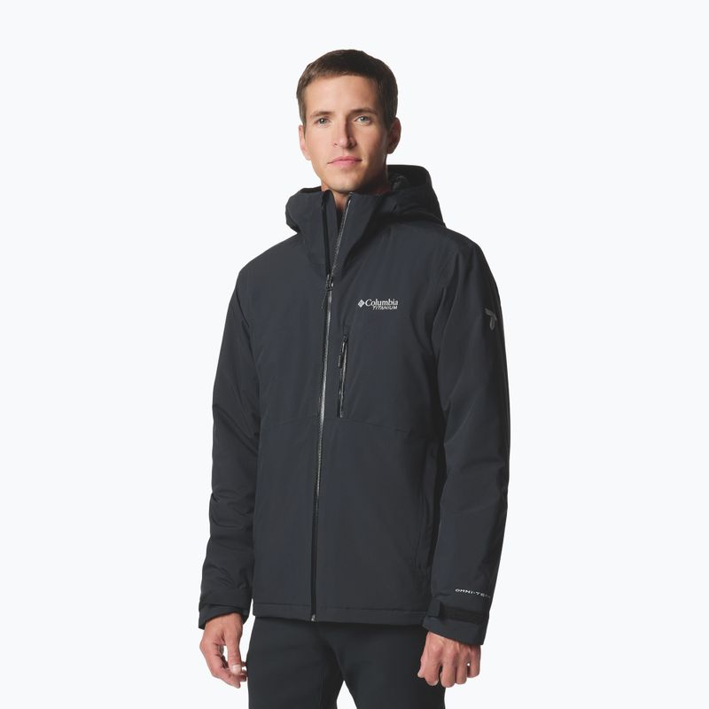 Чоловіча дощова куртка Columbia Explorers Edge II Insulated black 4